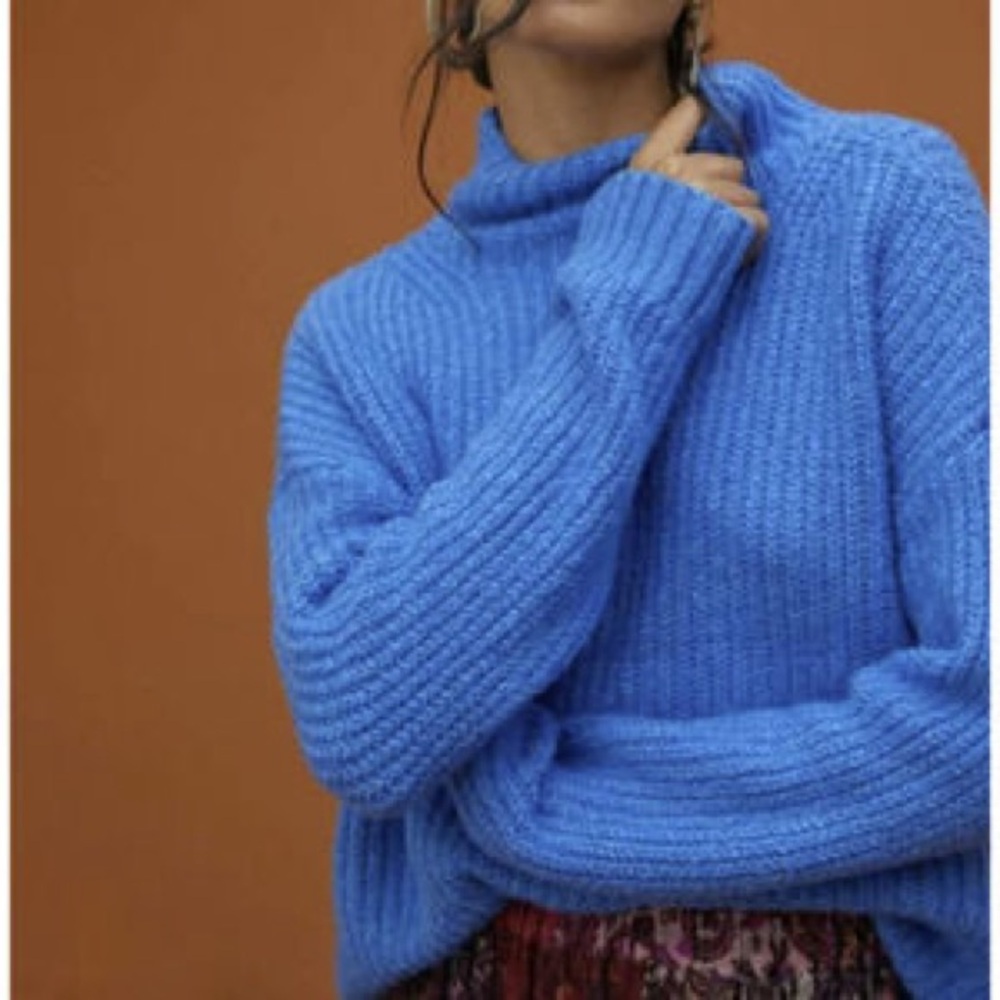 Anthropologie Sweater Blue (sm) NWT